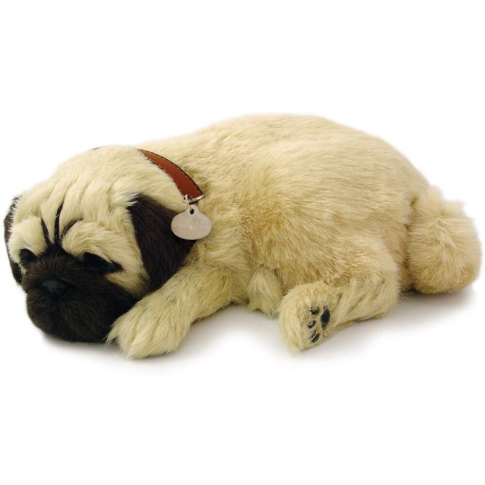 realistic pug stuffed animal