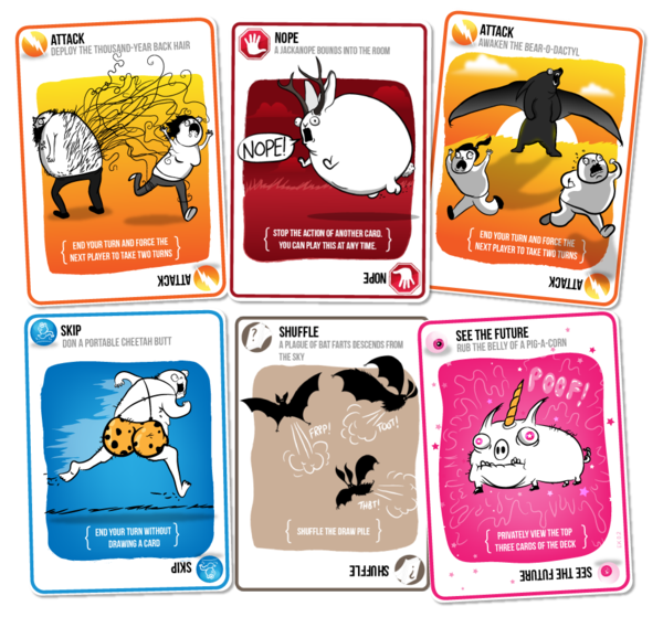 Exploding Kittens Card Game for Sale