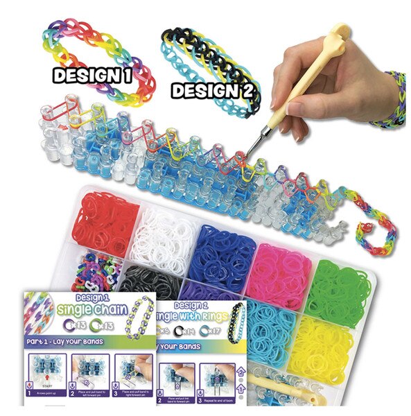 Loom Bracelet Kit Rainbow Loom Bonus Combo Set Rainbow Loom Kit