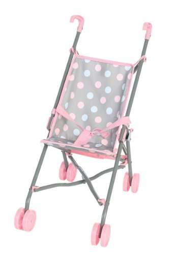 polka dot stroller