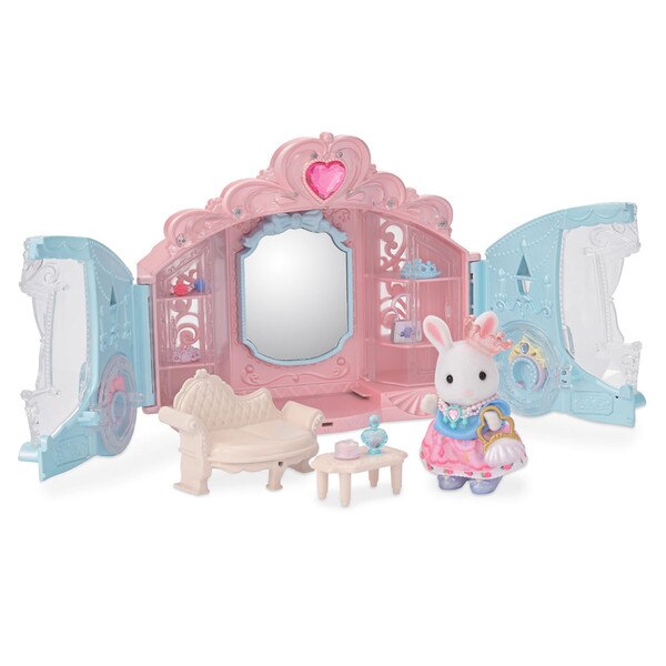 Sylvanian Families Epoch Calico Critters, Gattini Persiani Triplets-chan 40579 (Versione Giapponese)