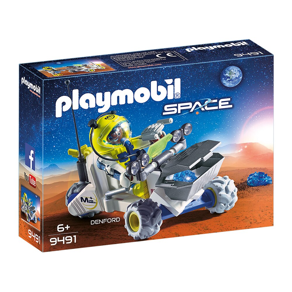 playmobil 9488 space mission rocket with launch site with lights and sound