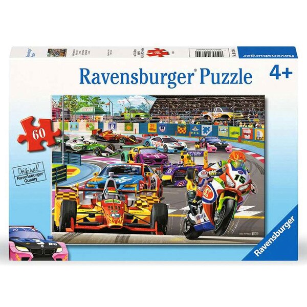 Racetrack Rally Puzzle 60pc