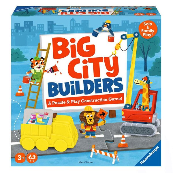 Busy Builder 24pc Two-Sided Puzzle