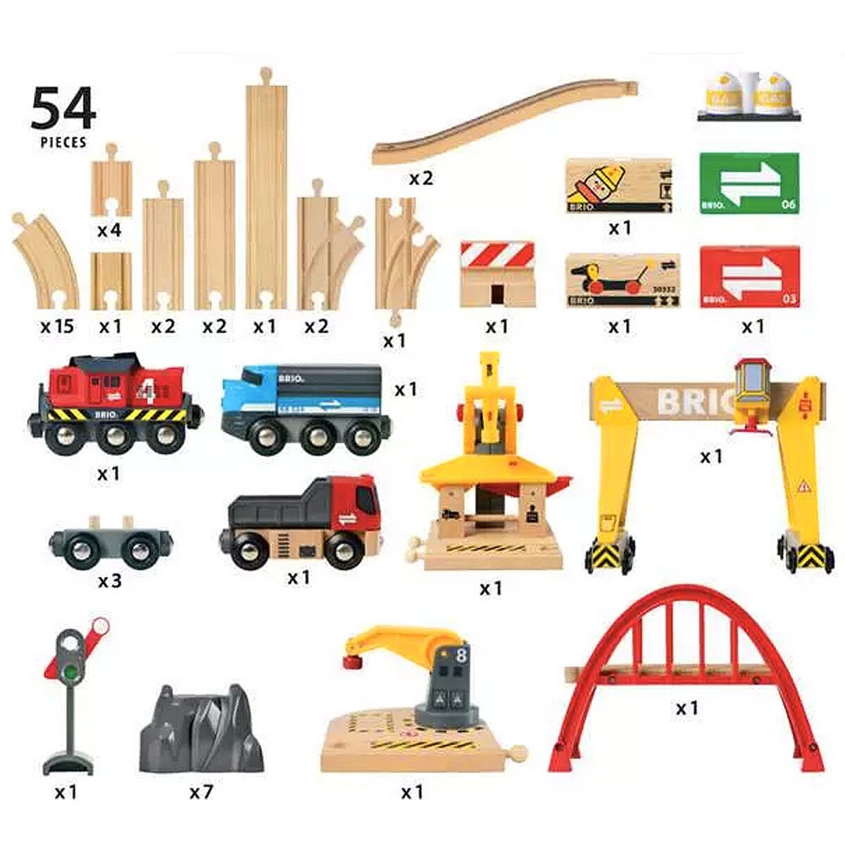 Brio Cargo Railroad Deluxe Set | Henry Bear