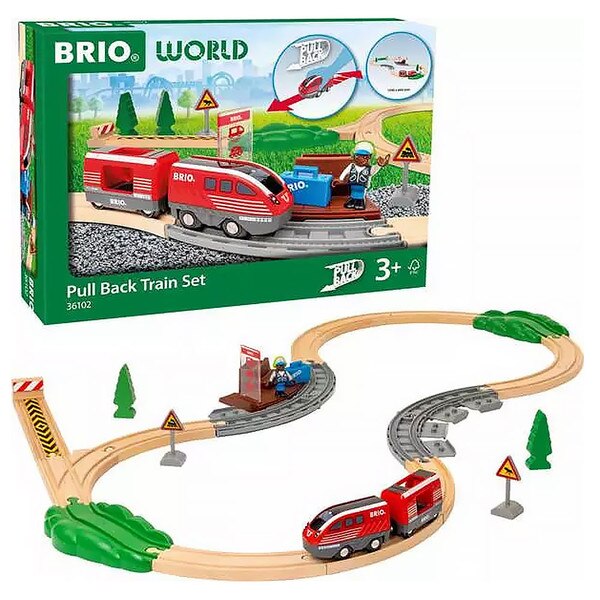 Locomotive Brio World Turbo Train 36003 – Super Rapide à Piles – Neuve