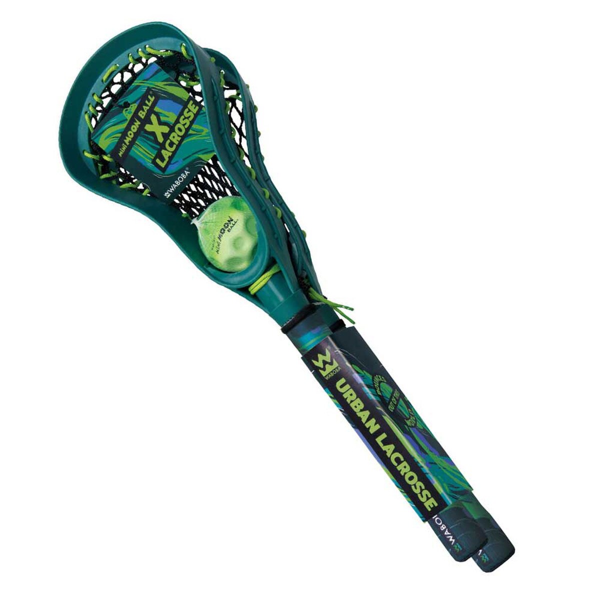 Waboba Lacrosse Mini – Jeu De Crosse Aquatique Avec Balle Rebondissante Sur L'eau, Multicolore
